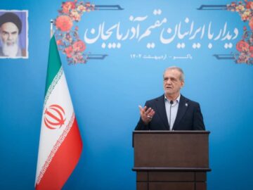 دیدار ایرانیان مقیم جمهوری آذربایجان با رییس‌جمهور برگزار شد